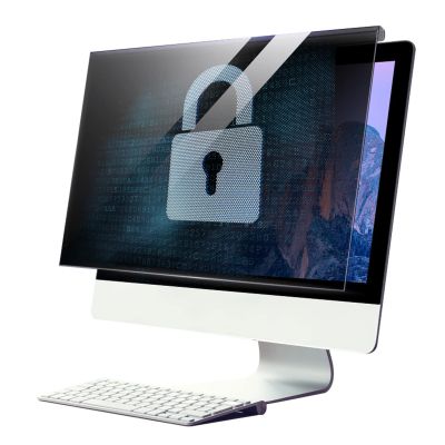 JCSKY Screen Protector Privacy Screen Panel for Diagonally 17-32 inches Computer Monitor, Anti Blue Light and Easy Installation, Anti-Scratch Screen Panel,24in(547 * 320mm)