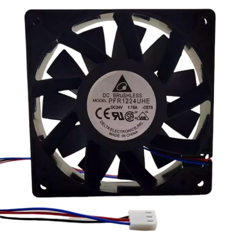 PFR1224UHE 120x120x38mm 24V 1.75A 3-Wire Cooling Fan