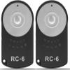 RC-6 for Canon Remote Control with Shutter Release 2 Packs view 1