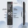 RC-1196 Replace Remote Control Compatible with Denon AV Receiver AVR-S500BT AVR-S510BT AVR-X520BT AVR-X510BT view 3