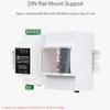 Raspberry Pi 4 Case, DIN Rail ABS Case for Raspberry Pi 4, Large Inner Space, Injection Moduling view 2