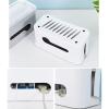 Cable Management Box Large Cable Power Plug Storage Box power strip storage box Safety Tidy Organizer Detachable Desktop Cable Organizer to Hide & Conceal Power Strips for TV Computer Hide Power Strip view 3