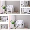 Cable Management Box Multifunctional Cable Management Box Desktop Router Storage Box Creative House Shape Cord Organizer Box to Hide & Conceal Power Strips for TV Computer Hide Power Strips Cords view 3