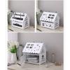Cable Management Box Multifunctional Cable Management Box Desktop Router Storage Box Creative House Shape Cord Organizer Box to Hide & Conceal Power Strips for TV Computer Hide Power Strips Cords view 4