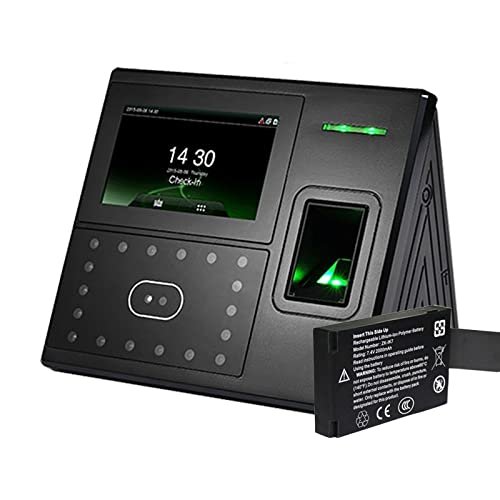 FJMY2020 Access Control Machine UFace402 Biometric Fingerprint Face Facial Recognition Time Attendance TCP/IP Door Access Control System with Free Software Time Clock for Enterprise