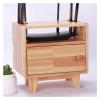 Cable Management Box Wooden Router Storage Box Cable Management Boxes Organizer with High Feet Cable Power Plug Storage Box, Magnetic Door Stop and Stainless Steel Hinge for TV Computer Hide Power Str view 1