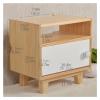 Cable Management Box Wooden Router Storage Box Cable Management Boxes Organizer with High Feet Cable Power Plug Storage Box, Magnetic Door Stop and Stainless Steel Hinge for TV Computer Hide Power Str view 2