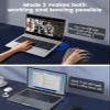 Meatanty Metal Tiny Mouse Jiggler, USB Mouse Mover Undetectable, Automatic Shaker with Separate Mode and ON/Off Buttons, Mouse Moving Device LED Screen, Wiggler Giggler Keep Computer/PC/Laptop Awake view 4