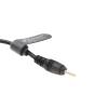 AConnect DC Cable for Alexa 2.5 0.7mm DC to 2 Pin Male Cord 12inches view 3