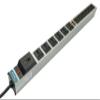 Power Strip 6 Universal + 6 International Outlets 10ft Cable Aluminum Case Main Breaker and Breaker Switch Separate 3 cords 2 poles cut off 120V. 20 Amps view 1