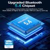ZEXMTE 5.4 USB Bluetooth Adapter for PC, Long Range Connection with High Gain Antenna, Wireless Bluetooth Receiver 492FT / 150M, Plug &Play for Windows 11/10/8.1/7 view 2