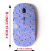 2.4G Wireless Mouse with Cute Pattern Design for All Laptops and Desktops with Nano Receiver - Ferris Wheel Color view 2