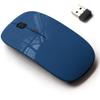 2.4G Wireless Mouse with Cute Pattern Design for All Laptops and Desktops with Nano Receiver - Dark Slate Gray Dodger Blue view 1