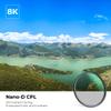 52mm Circular Polarizers Filter, K&F CONCEPT Waterproof Circular Polarizing Filter with 24 Multi-Layer Coatings CPL Filter for 52mm Camera Lens (D-Series) view 2