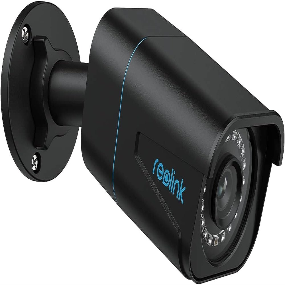 REOLINK 4K/8MP Security Bullet PoE IP Camera,Surveillance Outdoor Indoor,Human/Vehicle/Pet Detection,100ft IR Night Vision,Work with Smart Home,Up to 256GB microSD Card,RLC-810A(Black)