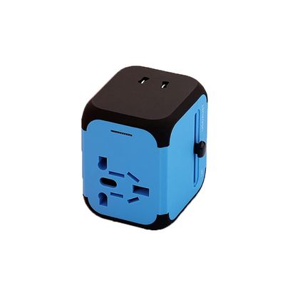 KKNH Travel Portable International Socket Converter,Worldwide Travel Adapter,Universal Travel Adapter (Color : B, Size : 2USB(57 * 50 * 65cm))