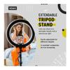 Koah SOL Sphere 13-Inch 42W Dimmable LED Ring Light Kit with Carrying Bag and Air-Cushioned Stand Bundle (2 Items) view 3