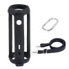 co2CREA Soft Silicone Case Replacement for JBL Flip 6 Portable Bluetooth Speaker (Black Case) view 1