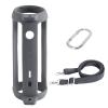 co2CREA Soft Silicone Case Replacement for JBL Flip 6 Portable Bluetooth Speaker (Grey Case) view 2