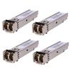 4 Pack 1.25G 850nm Multimode SFP LC Transceiver Fiber Module 550 Meters 1000Base-SX LC MMF for Cisco GLC-SX-MMD/SX-MM/SFP-GE-S,Fortinet,Ubiquiti UniFi UF-MM-1G,Mikrotik S-85DLC05D Meraki MA-SFP-1GB-SX view 1