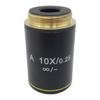 TYZK Microscope Kit 4X 10X 20X 40X 60X 100X Achromatic Infinity Objective Lens for Biological Microscope Microscope Lens Adapters (Color : 10X) view 1