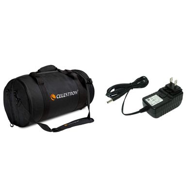 Celestron 8" Telescope Optical Tube Bag and AC Adapter