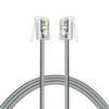 NECABLES Phone Cord 10ft Telephone Cord Phone Cable RJ11 6P4C Male to Male for Landline and Fax - 10 Feet view 1