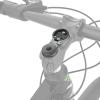 for Garmin Stem Mount - Adjustable Out Front Bike Computer Mount for Wahoo Stem, Road Cycling for Garmin Bike Computer Compatible with Wahoo Elemnt, Bryton, Cateye (Grey) view 1