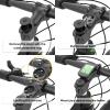 for Garmin Stem Mount - Adjustable Out Front Bike Computer Mount for Wahoo Stem, Road Cycling for Garmin Bike Computer Compatible with Wahoo Elemnt, Bryton, Cateye (Grey) view 4