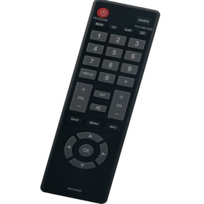 NH314UD Replace Remote Control Compatible with Emerson TV LF503EM7F