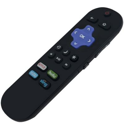 101018E0025 Replace Remote Control Compatible with Philips TV 40PFL4662/F7 32PFL4664/F7 65PFL4864/F7 50PFL4864/F7 55PFL4864/F7 32PFL4764/F7 32PFL4763/F7 50PFL4763/F7