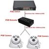HKBTM 2 Port POE Extender POE+ Repeater 100 Meters(328 ft) Extender 1 in 2 Out Comply IEEE 802.3af/at Standard 10,100Mbps for Security POE Camera Over Cat5/Cat6 or UTP Cables view 3
