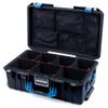 Black & Blue Pelican 1535 Air case with TrekPak Dividers & mesh lid Organizer. view 1