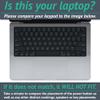 MightySkins Skin Compatible with Apple MacBook Pro 14 (2021) - Teal Splatter | Protective, Durable, and Unique Vinyl Decal wrap Cover | Easy to Apply and Change Styles | Made in The USA view 2