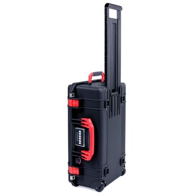 Pelican Color Case Black Pelican 1535 Air case with red Handles & latches. Comes Empty. Carry-on Size.