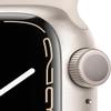 Apple Watch Series 7 (GPS, 41mm) Starlight Aluminum Case with Starlight Sport Band, Regular (Renewed) view 4