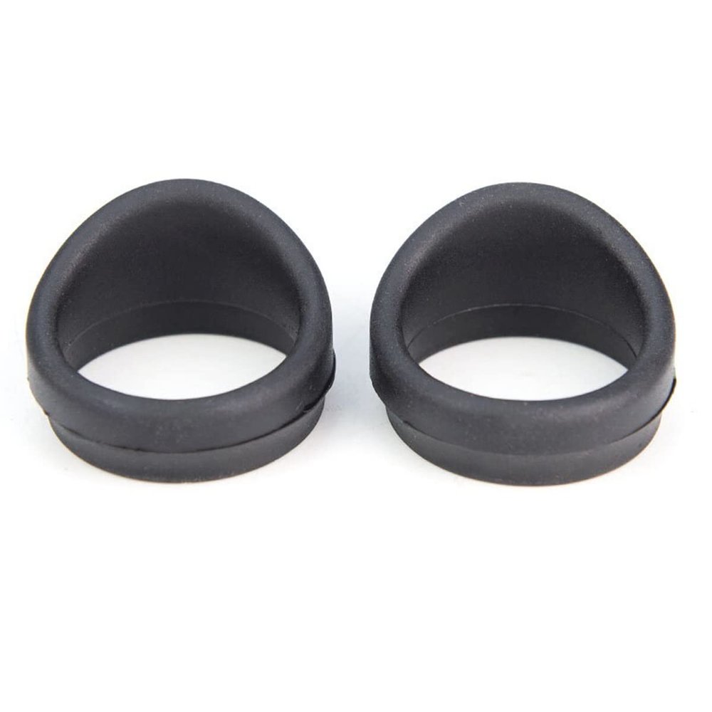 ZTBH Microscope Accessories Kit 2PCS Stereo Microscope Eye Guards 32-35MM with Black Color Microscope Slides