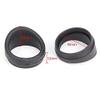 ZTBH Microscope Accessories Kit 2PCS Stereo Microscope Eye Guards 32-35MM with Black Color Microscope Slides view 2