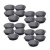 2.36" Desk Grommet Plastic 60mm Cable Hole Cover Cord Desk Grommets Arrange Wires Organizer for Home Office Desk Cable Cord Black 20Pcs, (Bettomshin) view 2