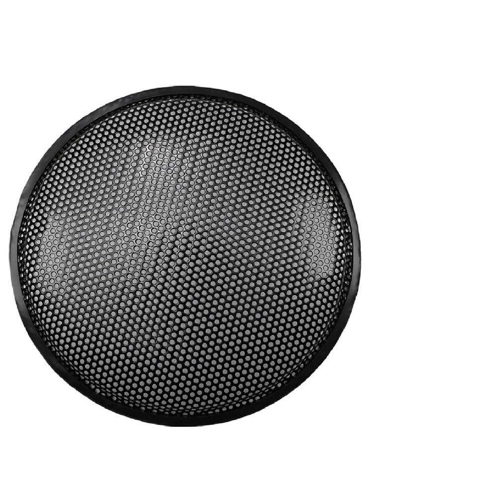 Bettomshin 2Pcs 12inch /307mm Speaker Grill Mesh Decorative Circle Woofer Guard Protector Cover Audio Accessories Black