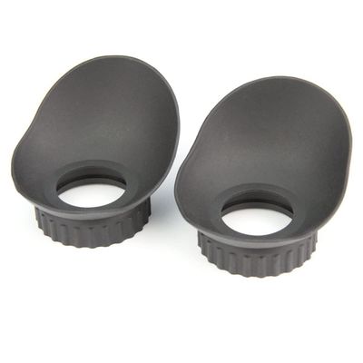 ZTBH Microscope Accessories Kit 2PCS Rubber Stereo Microscope Eye Guards 32.5-45.5mm Microscope Slides