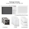 (3 Packs) Rieibi Screen Protector for Panasonic Lumix DMC-FX3 Digital Camera, Tempered Glass Film for Panasonic FX3 Anti-Fingerprint Anti-Scratch view 2