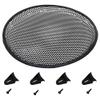 12inch /307mm Speaker Grill Mesh Decorative Circle Woofer Guard Protector Cover Audio Accessories Black, (Bettomshin) view 2