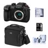 Panasonic LUMIX GH5II Mirrorless Camera Bundle with 128GB SD Card, Shoulder Bag, Screen Protector, Cleaning Kit view 1