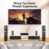 EMK 24K Gold-Plated Optical Audio Cable [3ft/1M] - Digital Toslink SPDIF Cable Compatible with Soundbar to TV, Home Theater - High-Speed Fiber Optic Cable (Silver) view 2