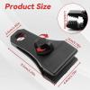 Large Tarp Clips Heavy Duty Lock Grip 12 PCs Tarp Clamps Thumb Screw Tent Fasteners Clips with 12 PCs Ball Bungee Cords for Camping Awnings Caravan Canopies Car Swimming Pool Boat Cover Clips etc view 2