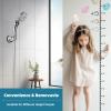 Shower Head Holder Suction Cup, Vacuum Handheld Shower Holder, Chrome view 4