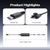 240W Charger Fit for MSI GE66 GE76 Raider GP66 GP76 Fit for Leopard Laptop A17-230P1A A20-240P2A S93-0409380-D04 Power Supply AC Adapter Cord view 4
