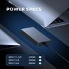 240W 230W Charger Fit for MSI GE66 GE76, Raider GP66 GP76, Leopard WE76 WE76-11UX A20-240P2A Laptop AC Adapter Power Supply Cord view 4
