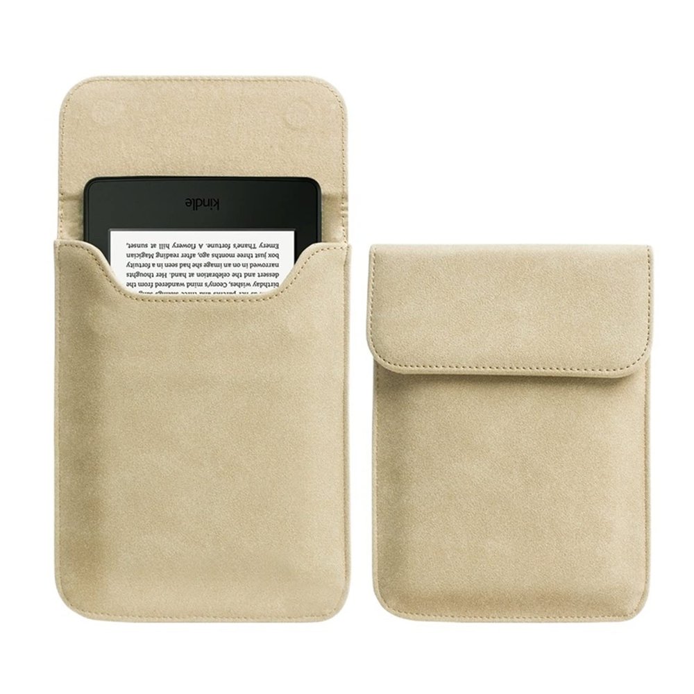 HAPPYA Tablet Sleeve for Kindle 4/5/Touch/Kindle Paperwhite/Paperwhite 10th 2018/Kindle 6" (Color : Khaki, Size : 7 inch)
